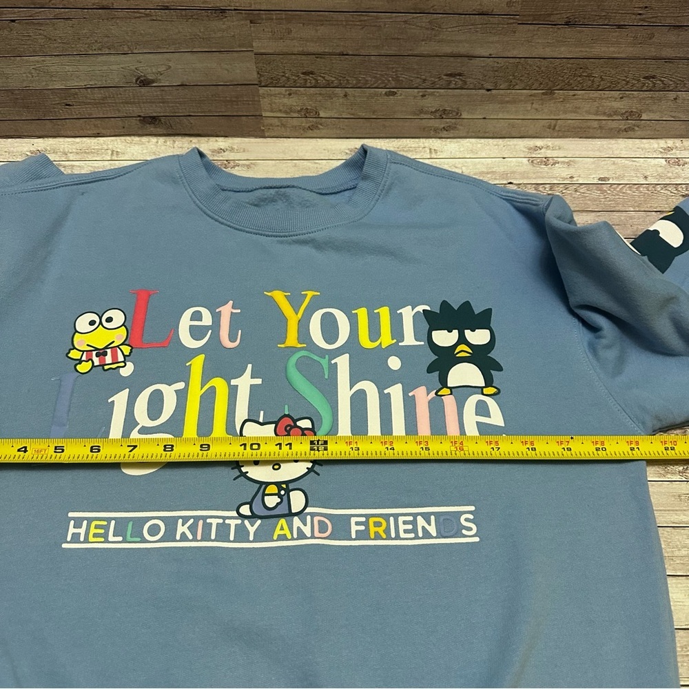 Sanrio Hello Kitty Blue Crewneck sweater M - Picture 6 of 11